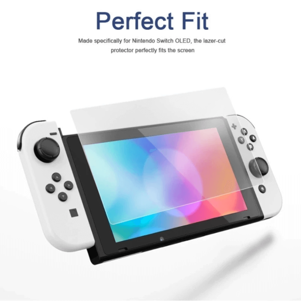 ฟิล์มกระจกนิรภัยกันรอยนิ้วมือ DOBE TNS-1156 สำหรับ NINTENDO SWITCH OLED